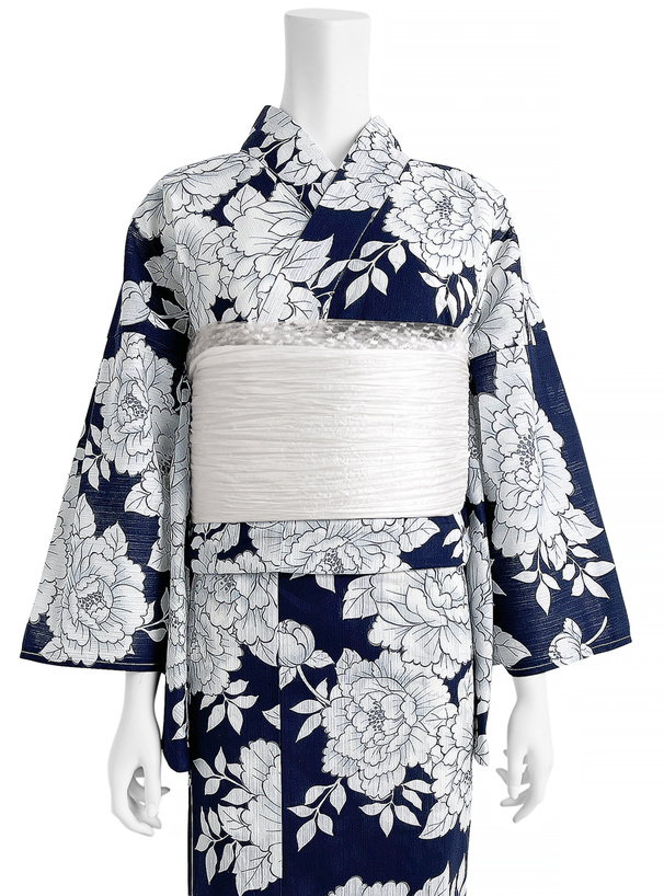 牡丹花柄浴衣セット