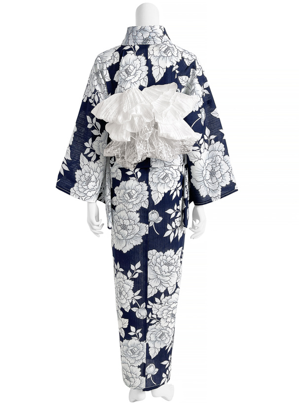 牡丹花柄浴衣セット