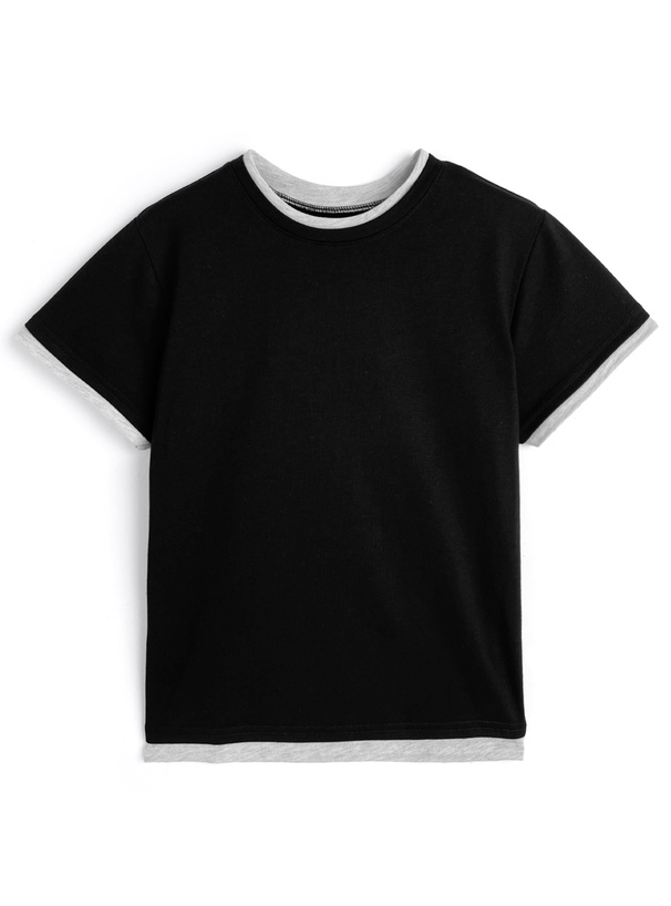 レイヤード風Tシャツ