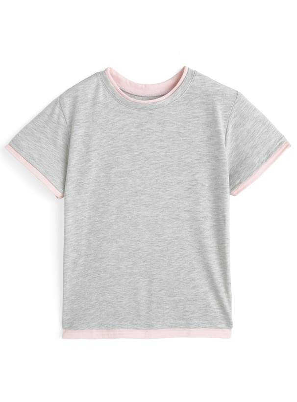 レイヤード風Tシャツ