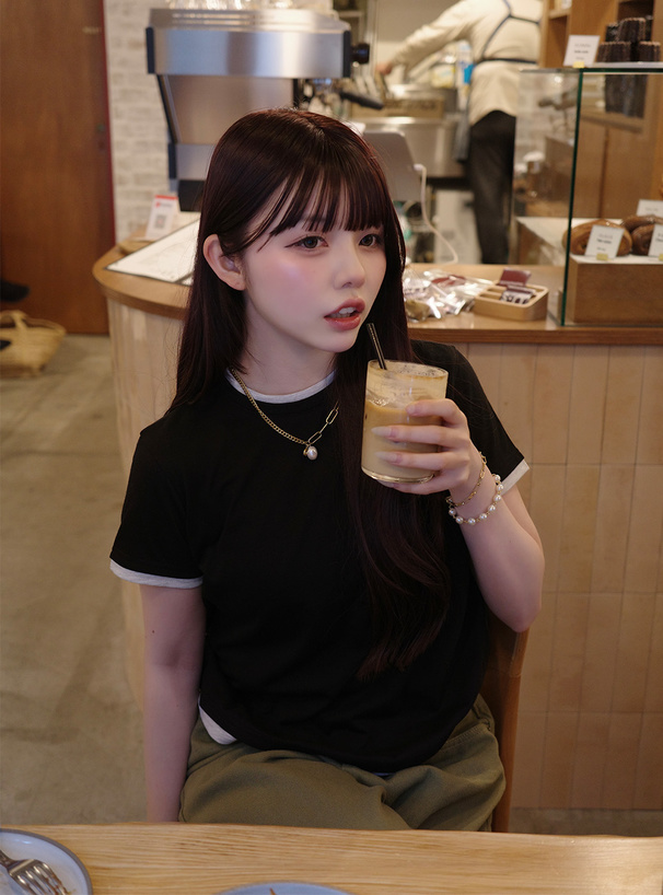 レイヤード風Tシャツ