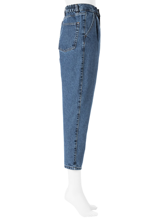 ハイウエストマムデニムパンツ
