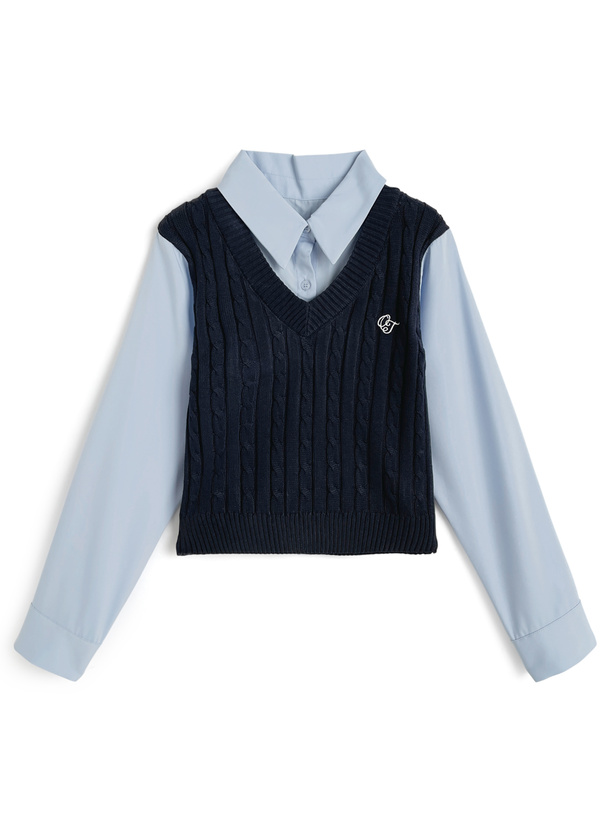 FILA ゴルフケーブル編みベスト グレーレディースMサイズ FILA ゴルフケーブル編みベスト グレーレディースMサイズ FILA GOLF