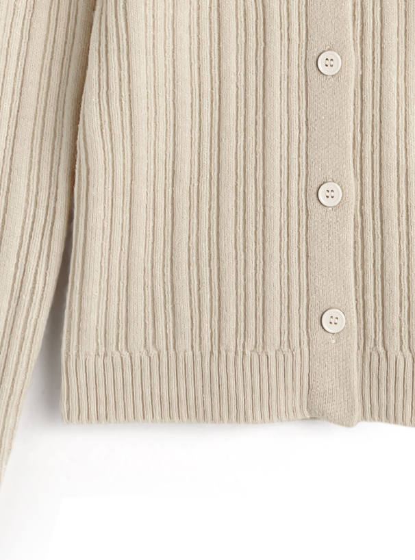 オフショルダーリブニットトップス