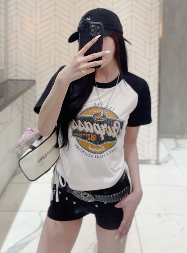 ヴィンテージロゴドロストTシャツ