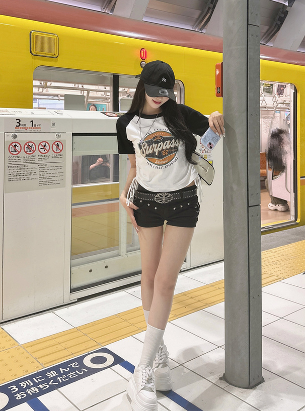 ヴィンテージロゴドロストTシャツ