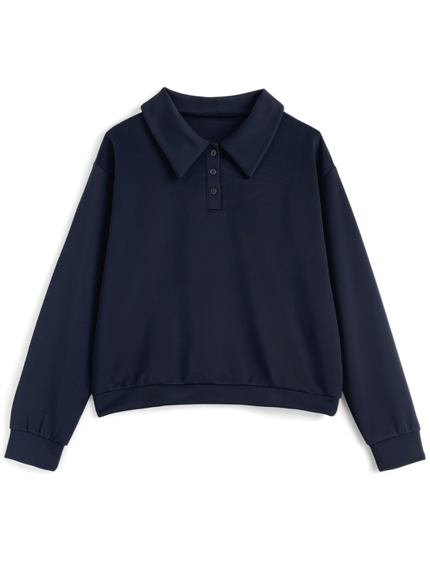 ポロトップス×ショートパンツセットアップ[fu287] | レディース