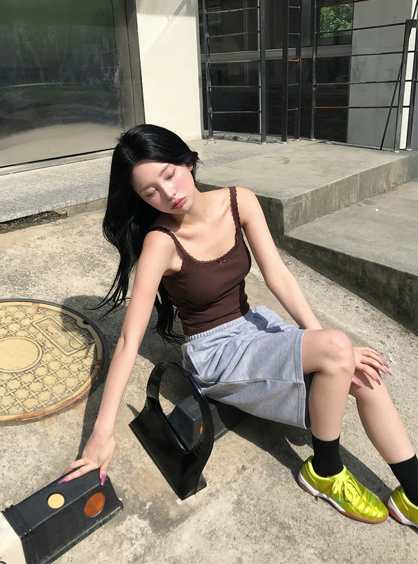 ハーフスウェットパンツ