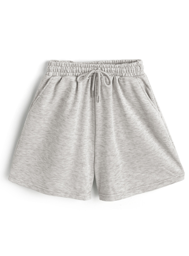 ダブルポケットポロトップス×ショートパンツスウェットセットアップ