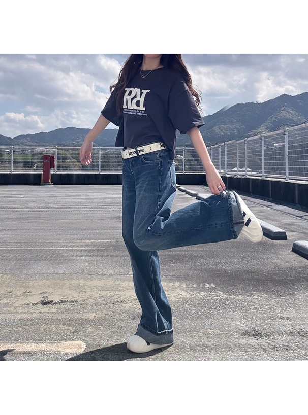 キルティングロゴTシャツ