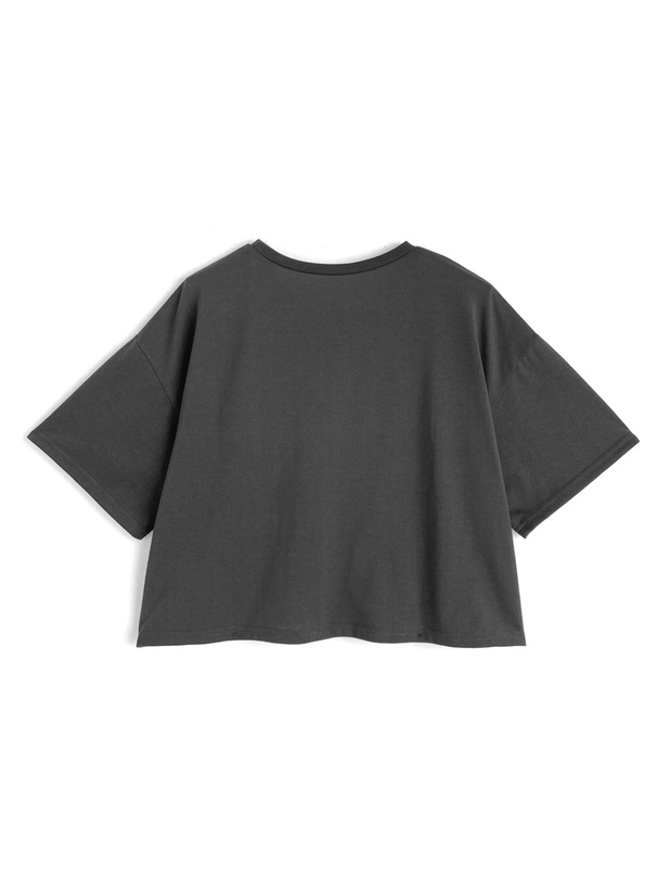 キルティングロゴTシャツ