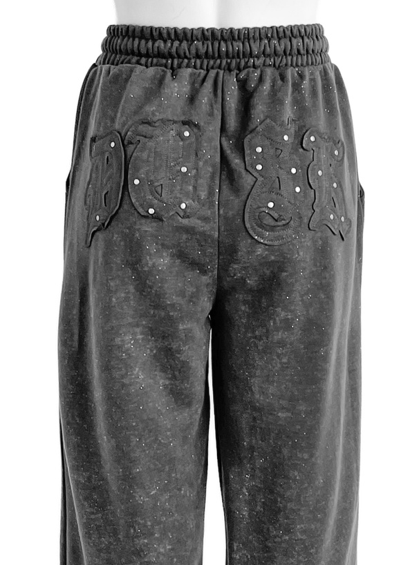 ピグメントバックロゴスウェットパンツ