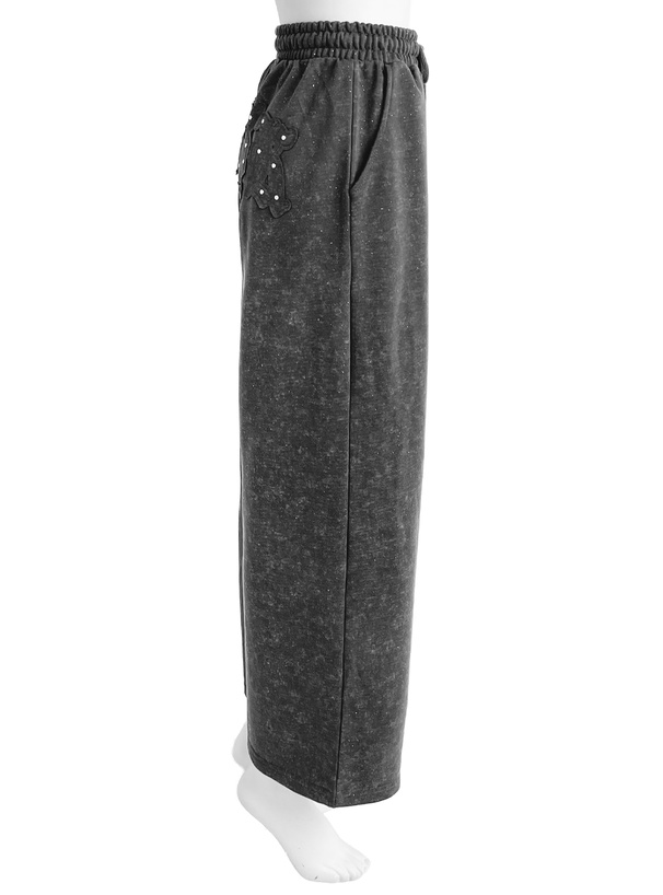 ピグメントバックロゴスウェットパンツ