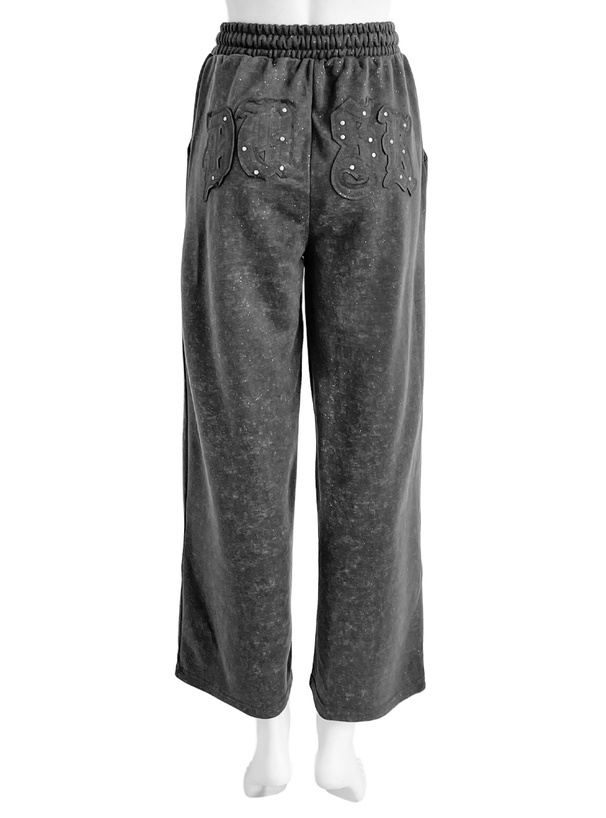 ピグメントバックロゴスウェットパンツ