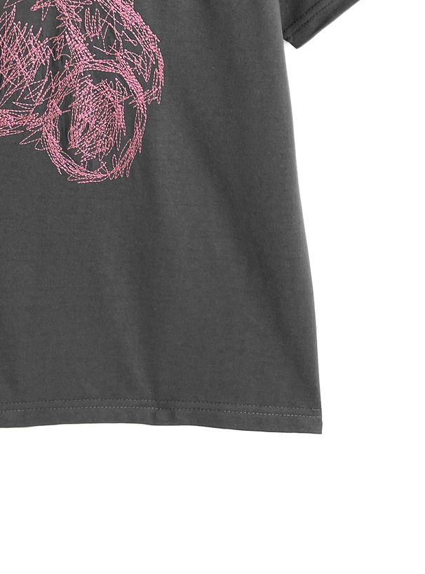 ベア刺繍Tシャツ
