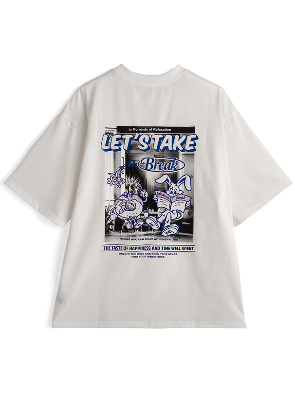 ロゴプリントTシャツ