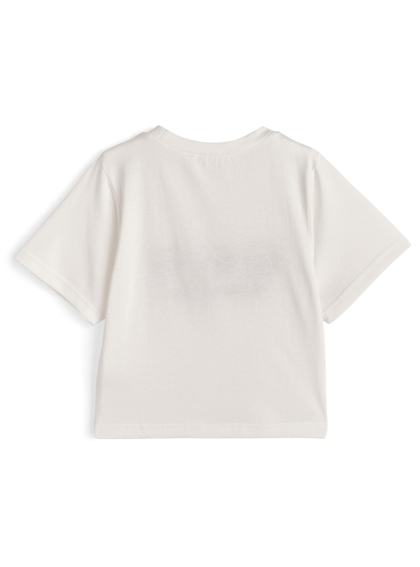ハートロゴ刺繍パールTシャツ