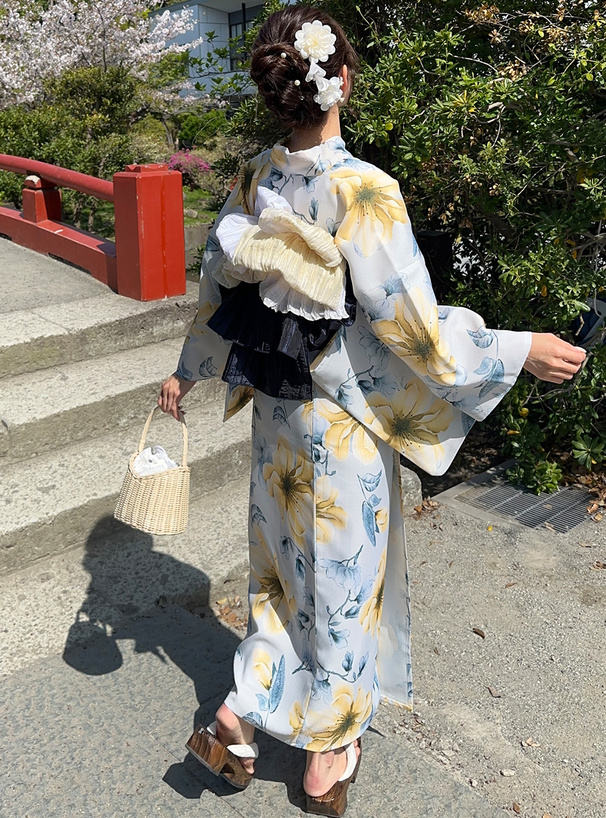 花パールヘアピン5点セット