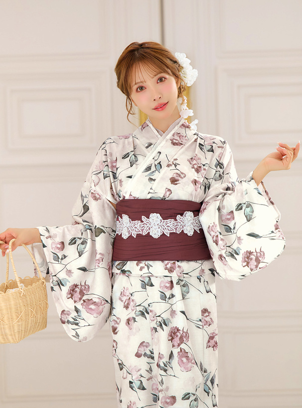 花パールヘアクリップ