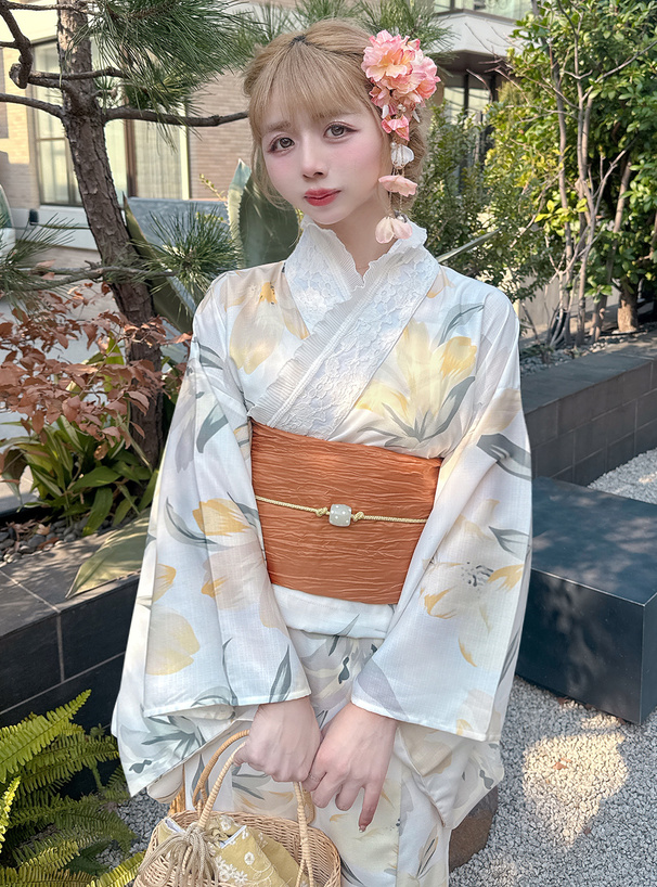 花パールヘアクリップ