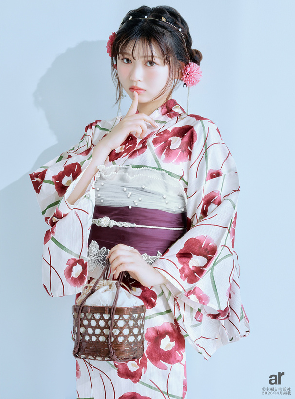 椿花柄浴衣セット[fy040] | レディースファッション通販のグレイル(GRL