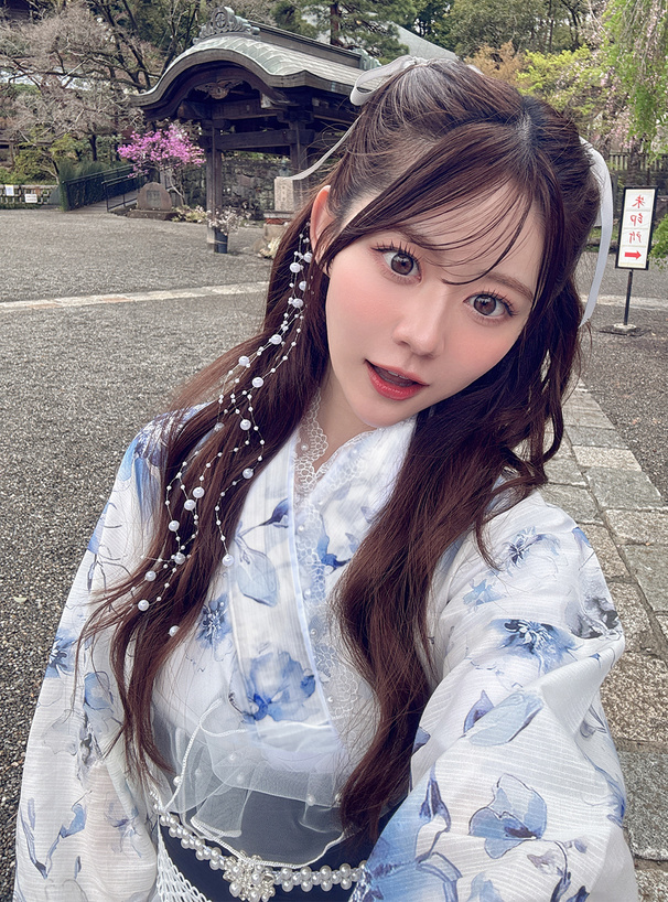 水彩花柄浴衣セット[fy046] | レディースファッション通販のグレイル