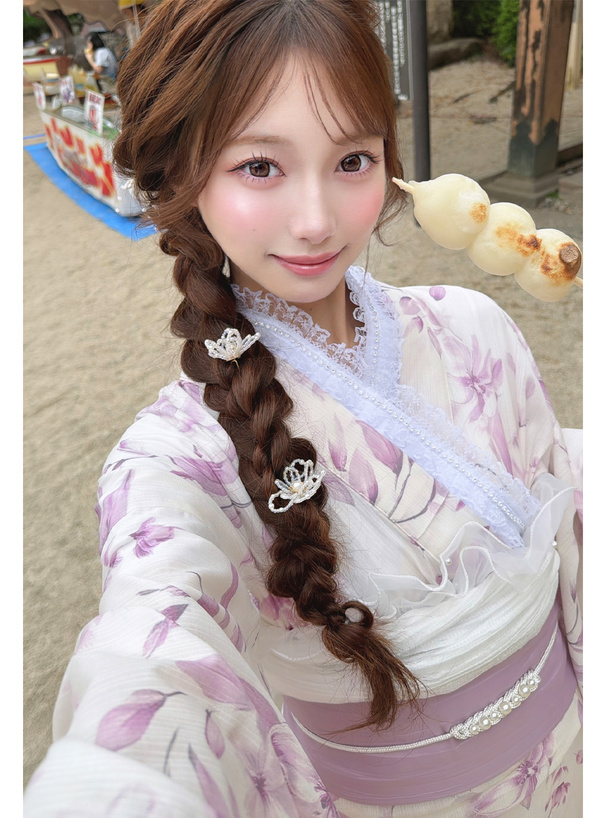 パール飾り帯紐