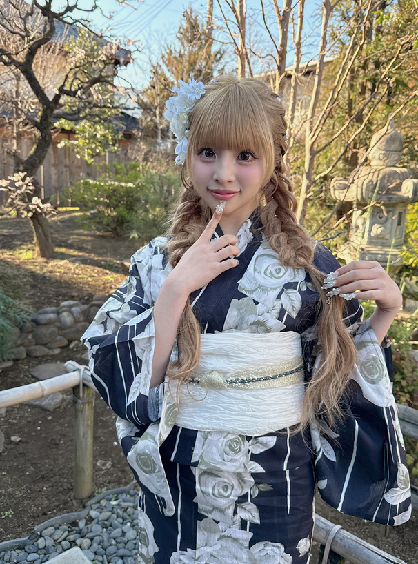 パールラメ飾り帯紐
