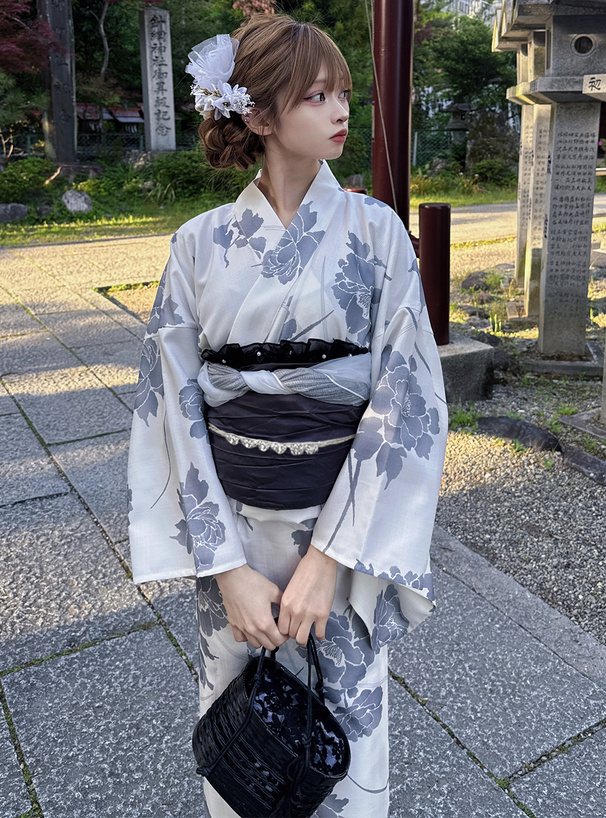ビジュー飾り帯紐