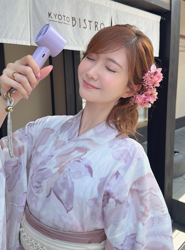 フラワーコサージュヘアクリップ2点セット