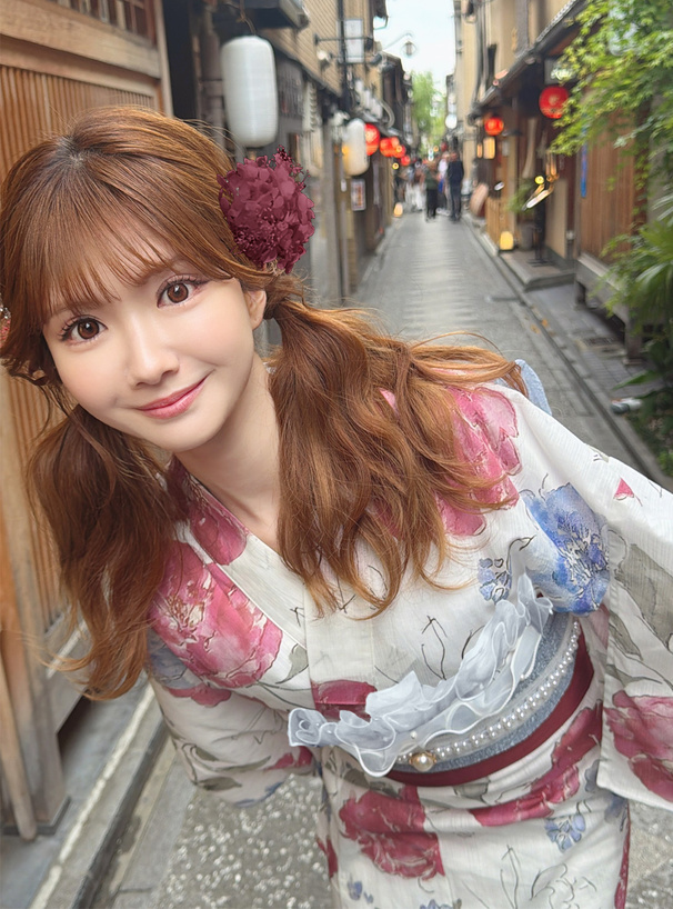 フラワーコサージュヘアクリップ2点セット