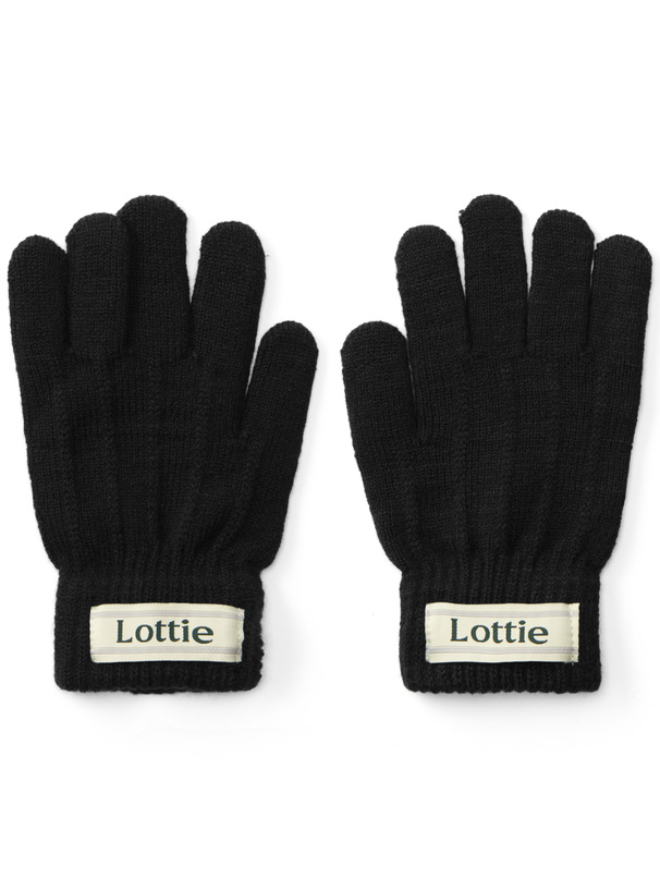 スマホ対応ニットロゴ手袋