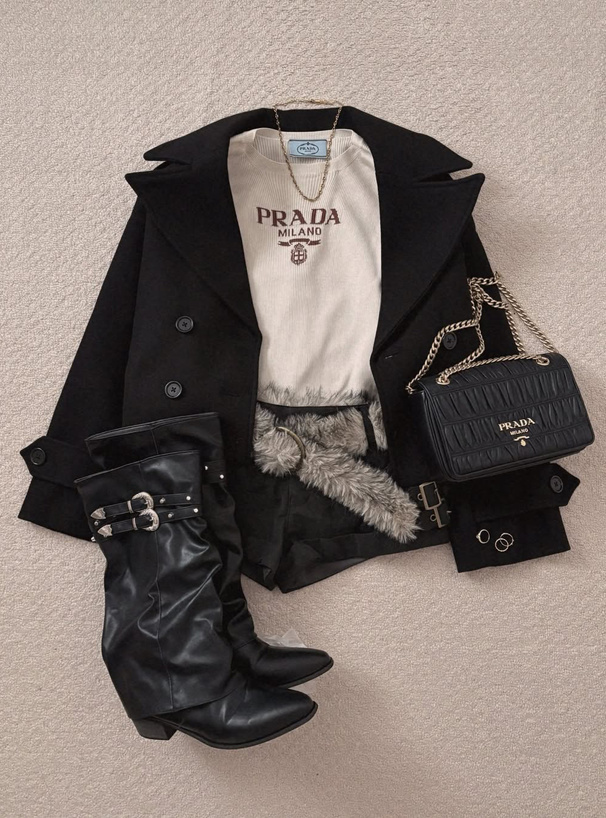 ファーベルト付きショートパンツ[gc328] | レディースファッション通販