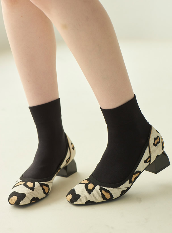 レオパード柄メッシュパンプス Gd1356 レディースファッション通販のグレイル Grl 公式