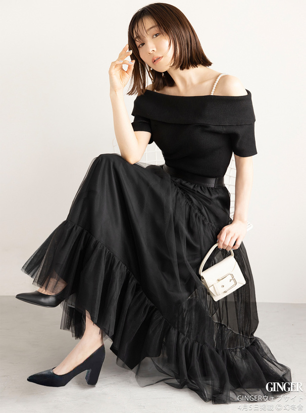 レザーポインテッドトゥパンプス