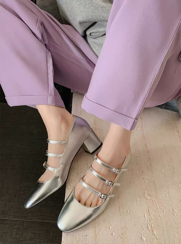 【CHANEL】トリプルストラップが可愛い★25SS パンプス CHANEL】トリプルストラップが可愛い☆25SS パンプス