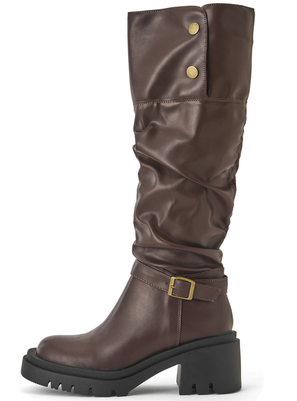 2Wayベルトデザインロングブーツ