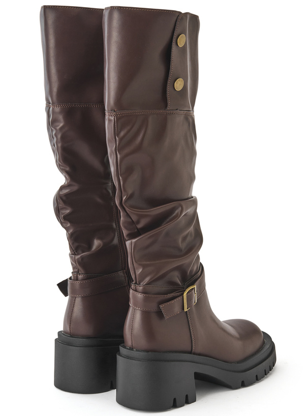 2Wayベルトデザインロングブーツ