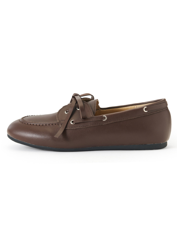 レースアップデッキシューズ