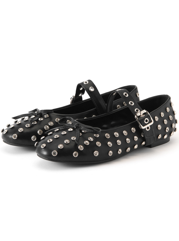 リボンビジューパンプス[gd1694]