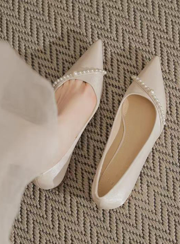 パールラインパンプス