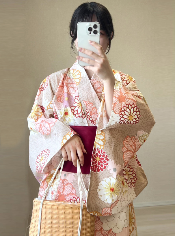 菊牡丹浴衣セット[gi1214] レディースファッション通販のグレイル(GRL)【公式】