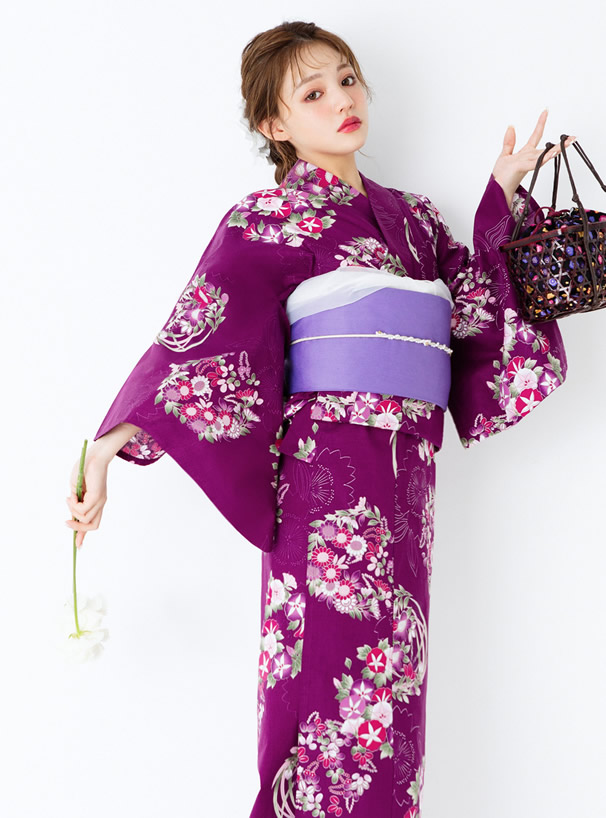 4点セット花鞠浴衣