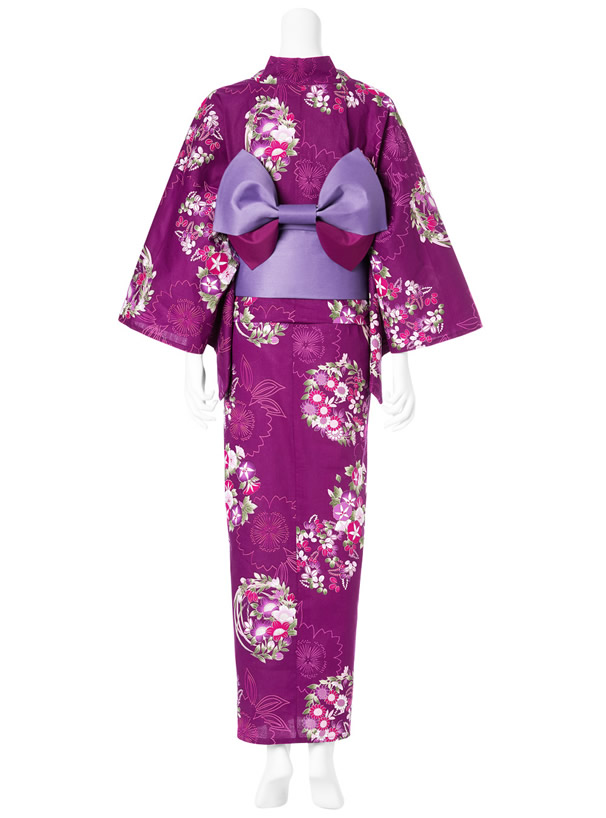 4点セット花鞠浴衣