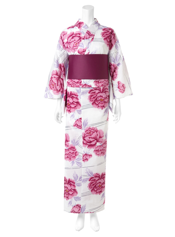 4点セット芙蓉浴衣