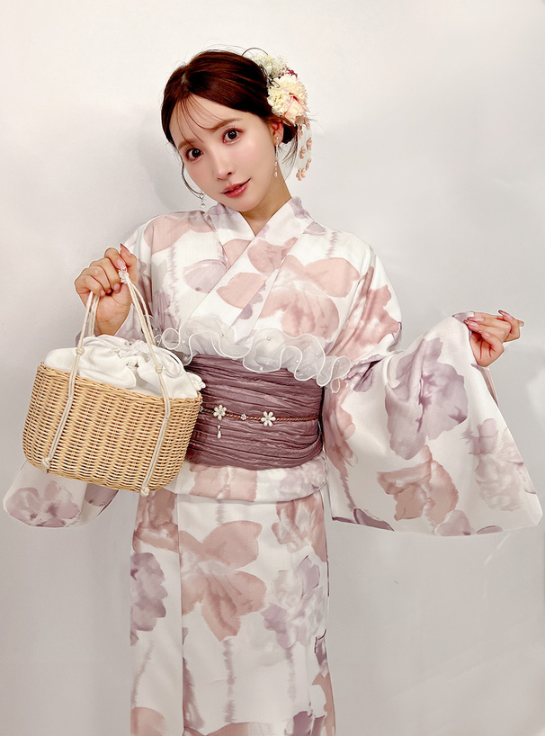 三上悠亜 ぼかし花柄浴衣セット[gi1506] | レディースファッション通販 