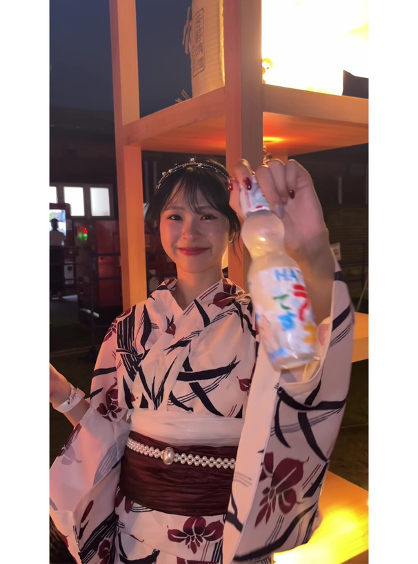 あやめ浴衣セット
