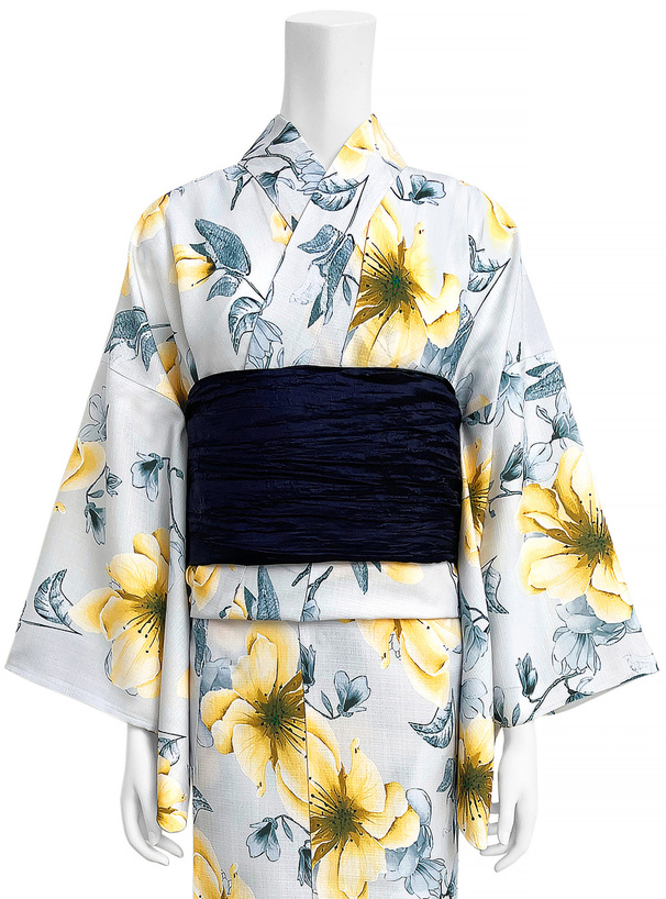 水彩花柄浴衣セット[gi1517] | レディースファッション通販のグレイル 