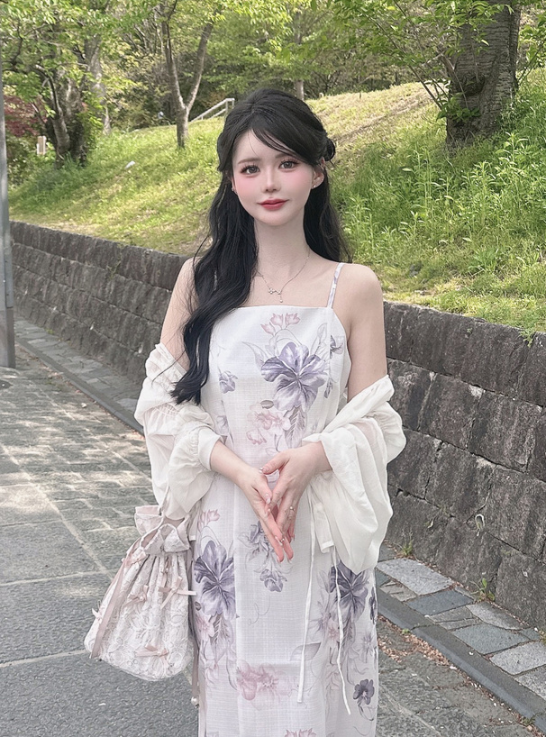 3点セット2Way花柄セパレート浴衣
