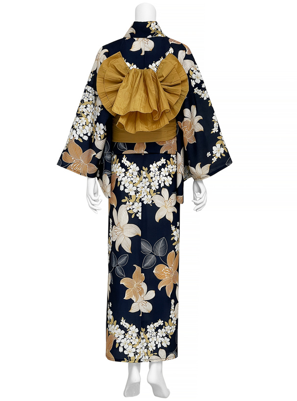 花柄浴衣セット